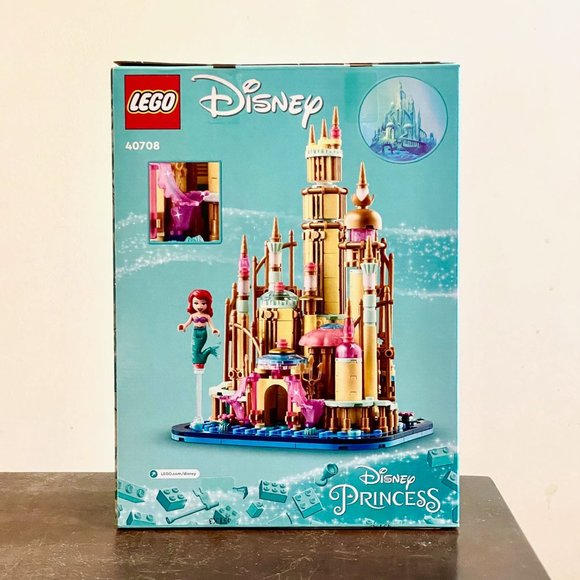 LEGO Disney 40708 Mini Ariels Castle New NIB Little Mermaid in Hand - Picture 2 of 11